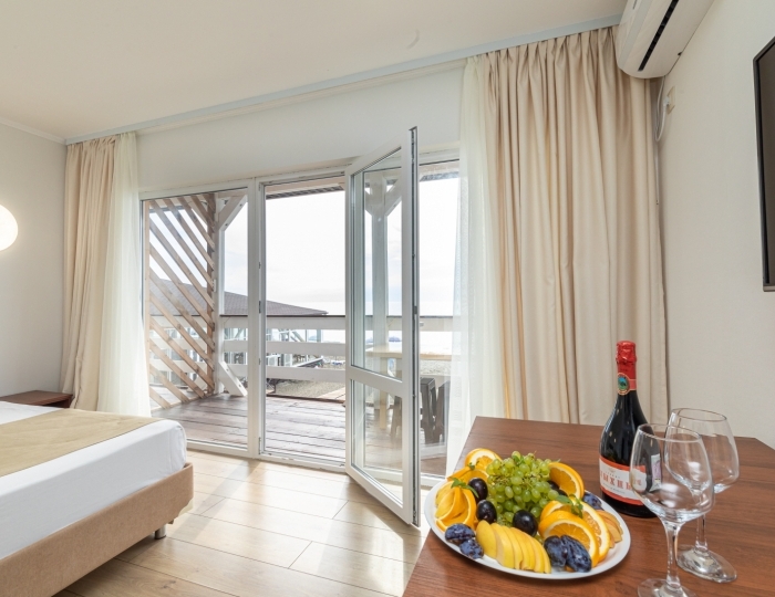 2-Х МЕСТН. КОТТЕДЖ СТАНДАРТ+доп.место (п. Морской) - Дом отдыха «Золотые пески» Пицунда