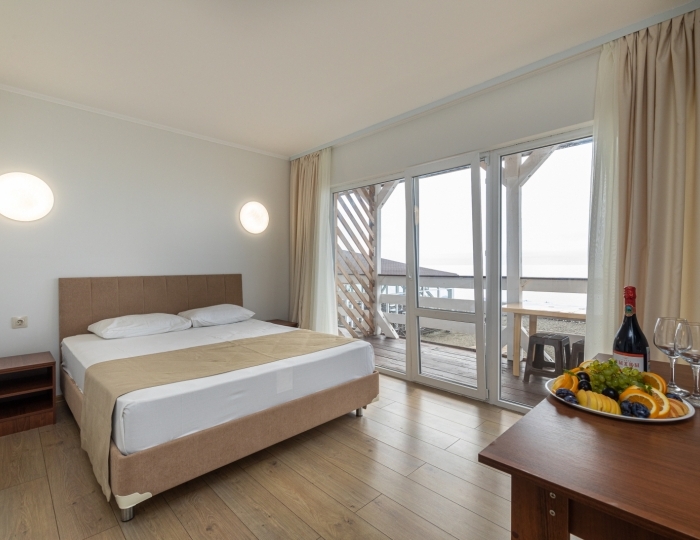 2-Х МЕСТН. КОТТЕДЖ СТАНДАРТ+доп.место (п. Морской) - Дом отдыха «Золотые пески» Пицунда