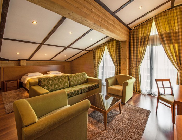 Коттедж (категория сюит) - ГК «Поляна 1389 Отель и Спа»