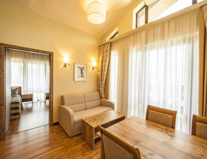 Апартаменты без балкона (1 этаж) - ГК «Поляна 1389 Отель и Спа»