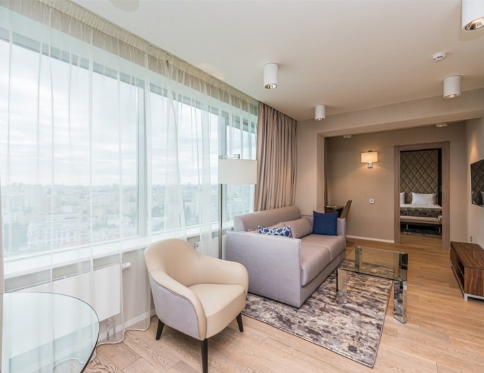 Апартаменты с 1 спальней - Апарт-отель Intermark Residence / Интермарк Резиденс