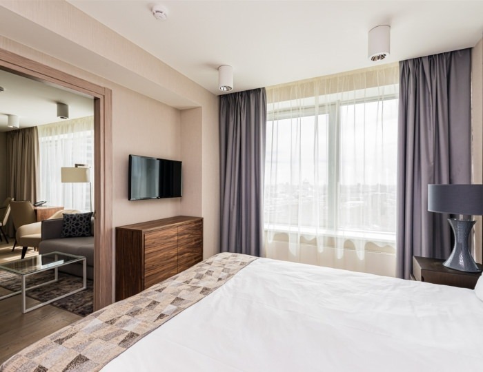 Апартаменты с 2 спальнями - Апарт-отель Intermark Residence / Интермарк Резиденс