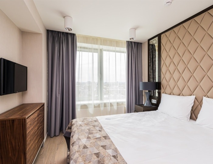 Апартаменты 1 спальня+1 спальня коннект - Апарт-отель Intermark Residence / Интермарк Резиденс