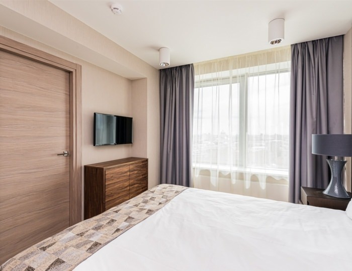 Апартаменты 2 спальни+1 спальня коннект - Апарт-отель Intermark Residence / Интермарк Резиденс