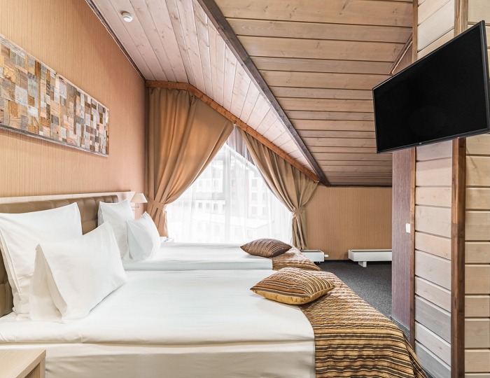 Семейный люкс с двумя спальнями и кухней - Отель Arkhyz Royal Resort & SPA / Архыз Роял Резорт и СПА