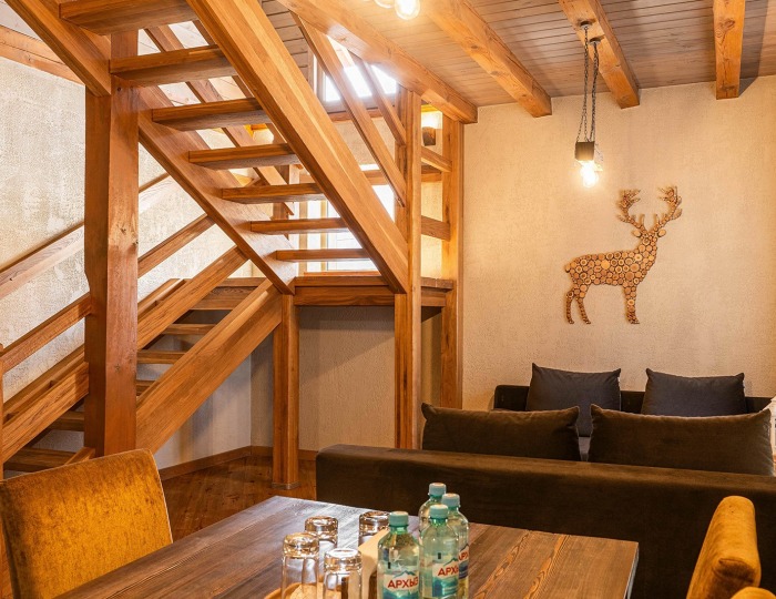 Двухэтажный дом с четырьмя спальнями и кухней - Отель Arkhyz Royal Resort & SPA / Архыз Роял Резорт и СПА