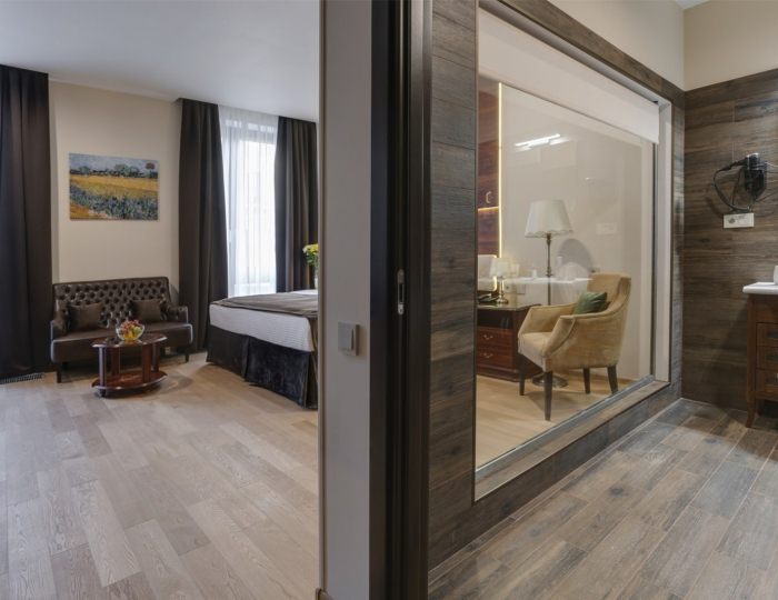 Люкс с видом на сад - Отель Viewpoint Hotel / Вьюпоинт Москва