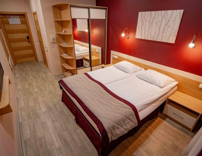 Номер комфорт с 1 двуспальной кроватью - Отель «Раздолье» Псков