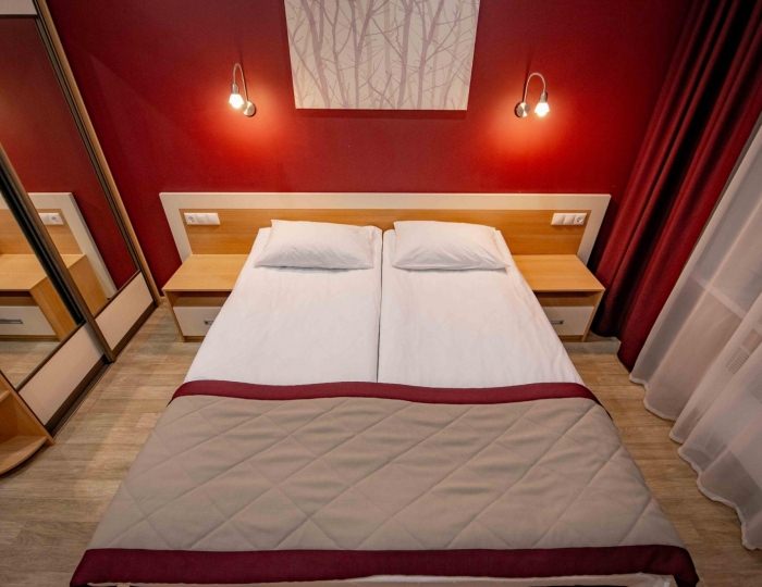 Номер комфорт с 1 двуспальной кроватью - Отель «Раздолье» Псков