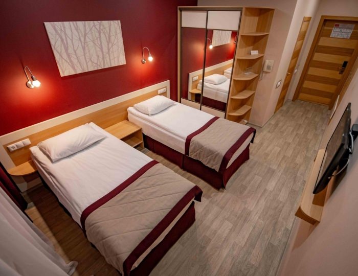 Номер комфорт с 2 односпальными кроватями - Отель «Раздолье» Псков