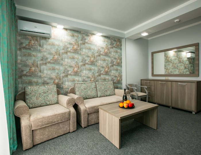 Люкс 2-местный 2-комнатный в Новом корпусе - Отель Alex Resort & Spa Hotel / Алекс Резорт & Спа