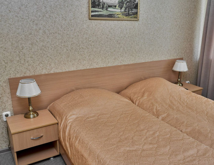 1 категория 2-местный 2-комнатный 1 категории в корп.1 (1К2м2к1) - Санаторий «Виктория» Ессентуки