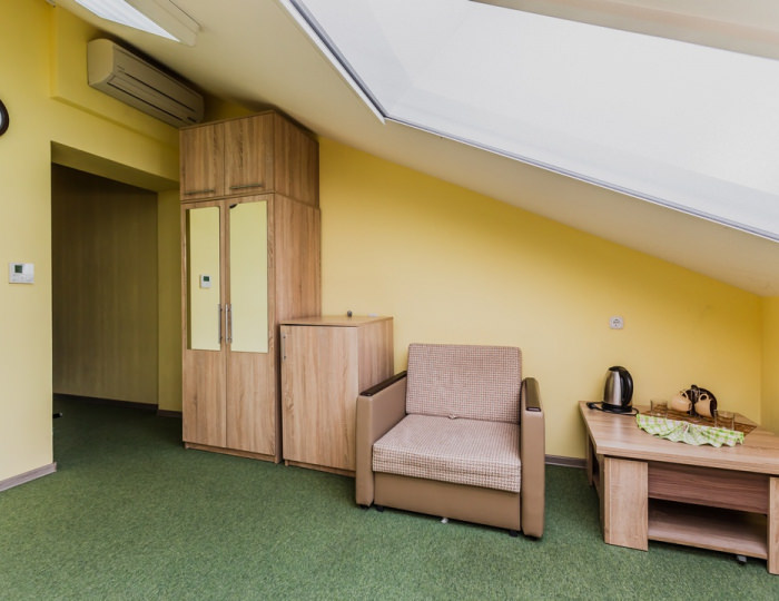 Стандарт 1-местный корпус 2 (мансарда) - Санаторий «Боровое»