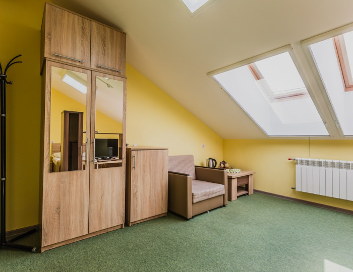 Стандарт 1-местный корпус 2 (мансарда) - Санаторий «Боровое»