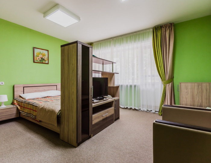 Стандарт 1-местный (с балконом) корпус 2 - Санаторий «Боровое»