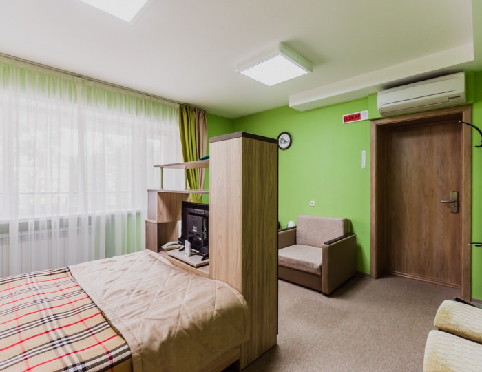 Стандарт 1-местный (с балконом) корпус 2 - Санаторий «Боровое»