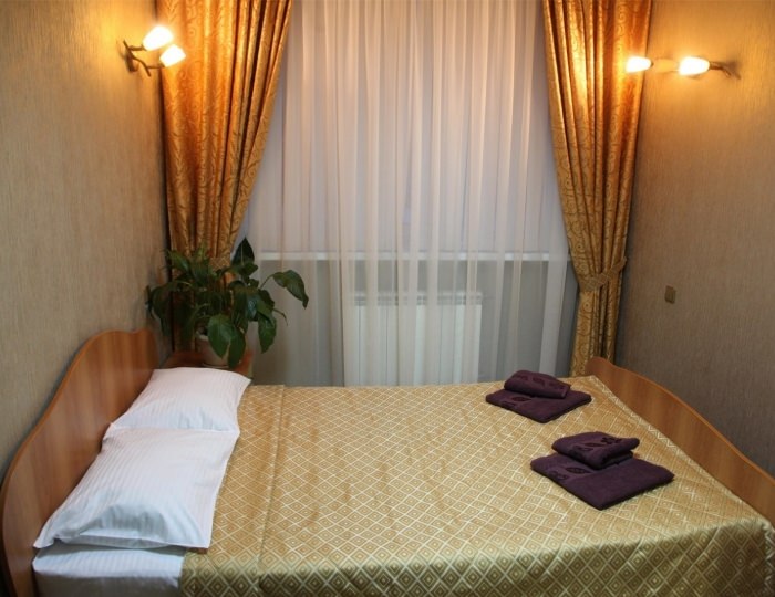 Стандарт-класс одноместный с двухспальной кроватью (однокомнатный - Отель «Стара Загора» Самара