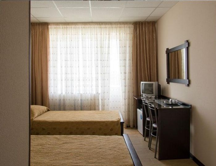 Номер стандарт с 2 односпальными кроватями (с завтраком) - Гостиница «Россия» Нальчик