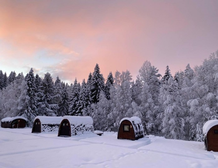Коттедж Bochkanakarte / Бочка на карте Ляскеля