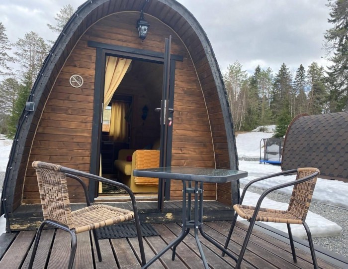 Коттедж Bochkanakarte / Бочка на карте Ляскеля