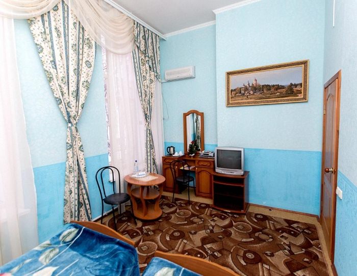 Номер стандарт улучшенный с 2 односпальными кроватями (с завтраком) - Мини-отель «Русская изба» Кинешма