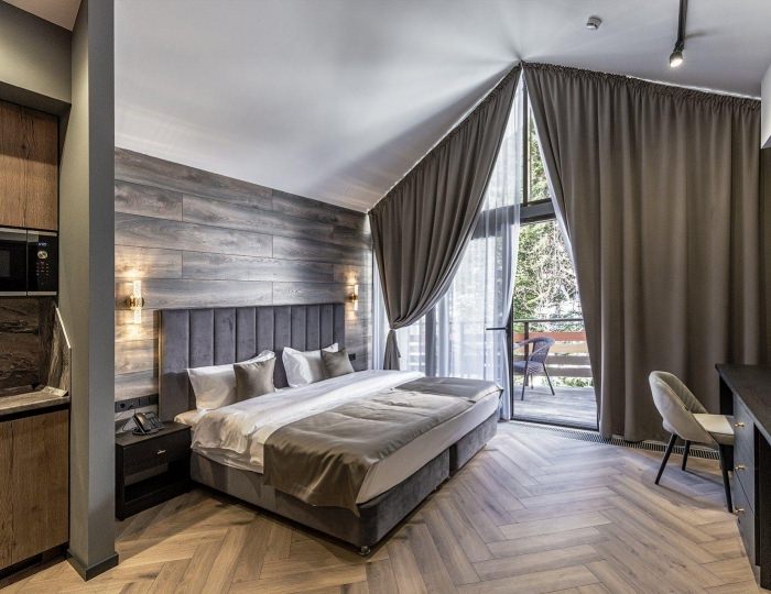 1-комнатный коттедж премиум - Гостиница Mairi Park Hotel / Майри Парк Отель Архыз