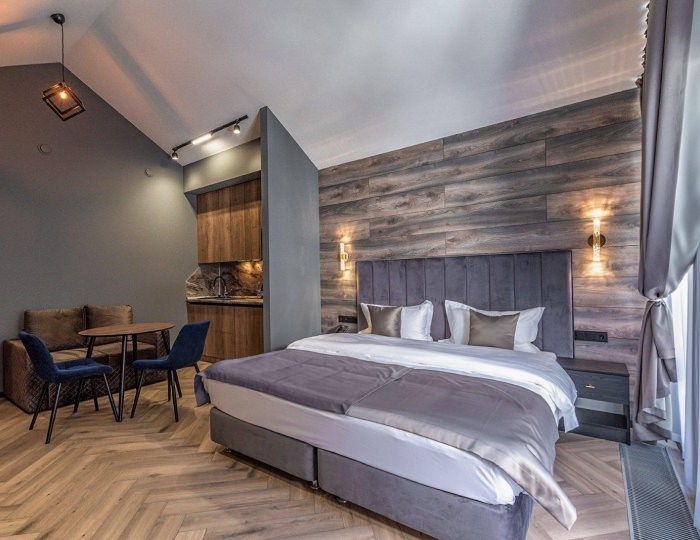 1-комнатный коттедж премиум - Гостиница Mairi Park Hotel / Майри Парк Отель Архыз