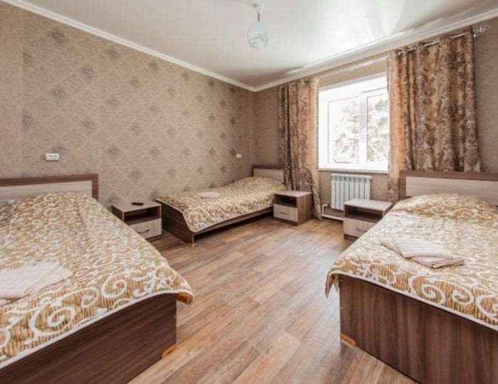 Номер стандарт с 3 односпальными кроватями - Мини-отель «Подснежник»