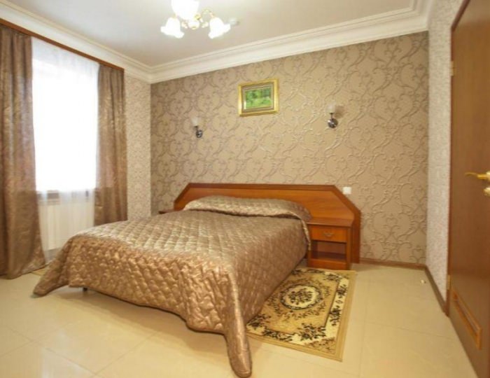 Номер стандарт с 1 двуспальной кроватью - Мини-отель «Олимп» Всеволожск