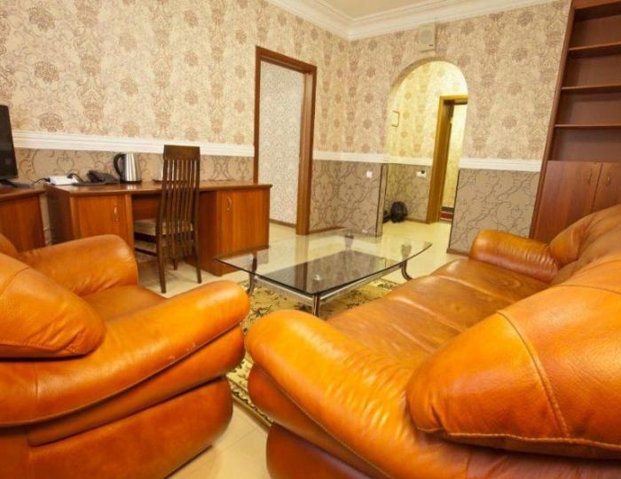 Номер люкс с 1 двуспальной кроватью - Мини-отель «Олимп» Всеволожск