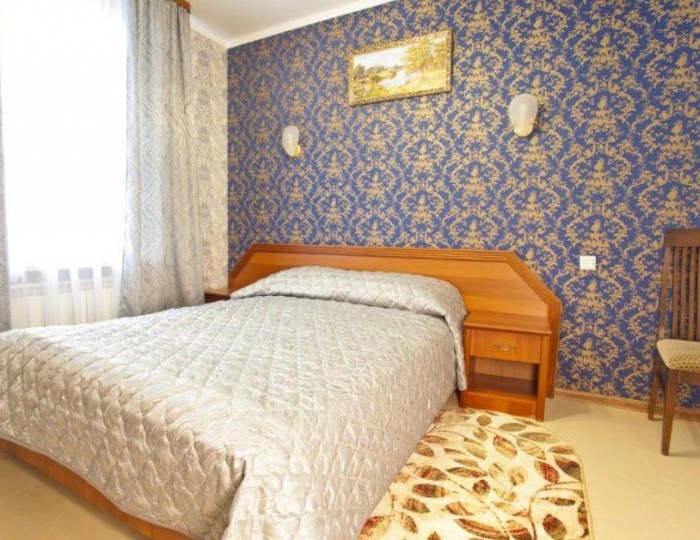 Номер студия семейный с 1 двуспальной кроватью - Мини-отель «Олимп» Всеволожск