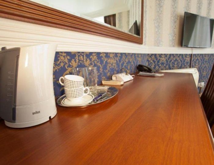 Номер люкс комфорт с 1 двуспальной кроватью - Мини-отель «Олимп» Всеволожск