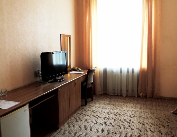 Номер стандарт с 1 двуспальной кроватью (с завтраком) - Гостиница «Ассоль» Таганрог