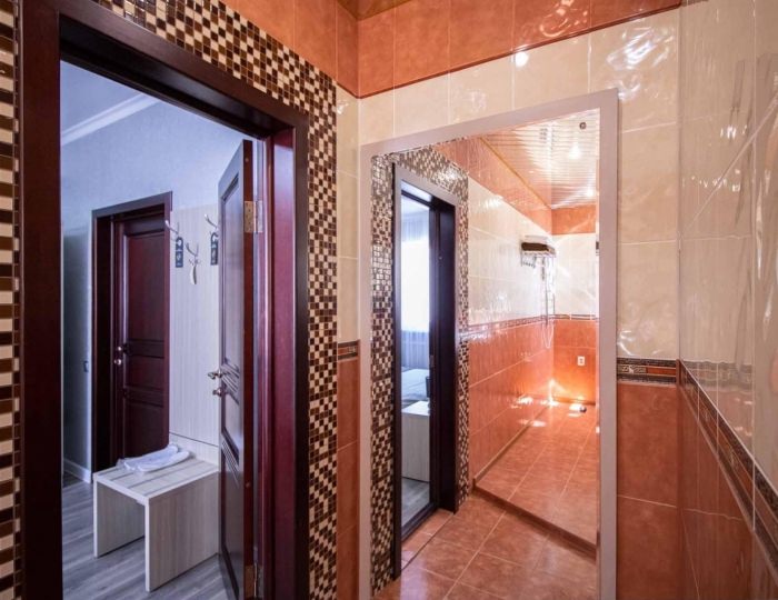 Комната стандарт с 1 двуспальной кроватью #5 (с завтраком) - Гостевой дом Villa Aila / Вилла Айла Новотерский