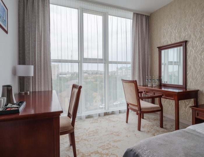Оптима с двуспальной кроватью - Marins Grand Hotel / «Маринс Гранд Отель» Астрахань