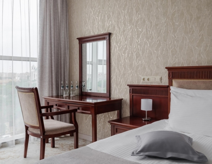 Оптима с двуспальной кроватью - Marins Grand Hotel / «Маринс Гранд Отель» Астрахань
