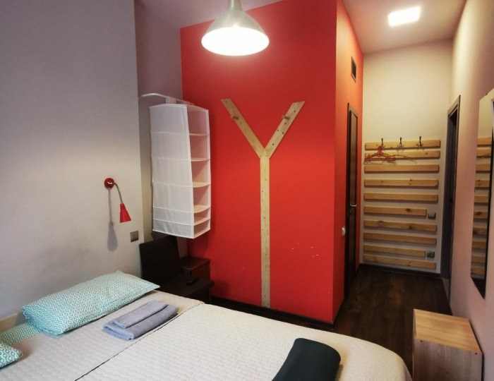 Номер стандарт улучшенный с 1 двуспальной кроватью - Хостел Yagel Hostel / Ягель Мурманск