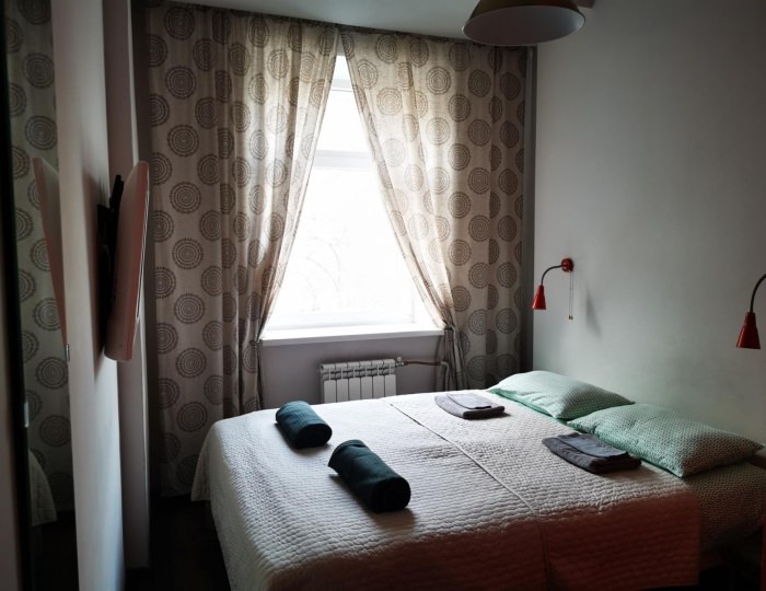 Номер стандарт улучшенный с 1 двуспальной кроватью - Хостел Yagel Hostel / Ягель Мурманск