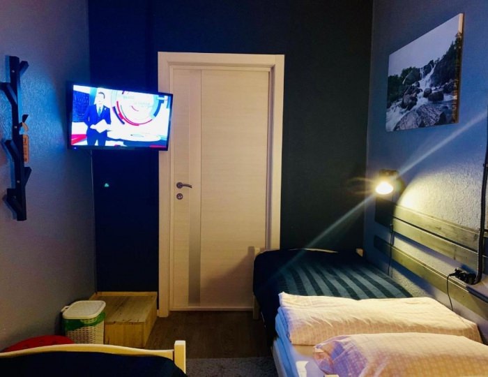 Номер стандарт с 2 односпальными кроватями - Хостел Good Night rooms & hostel / Гуд найт Мурманск