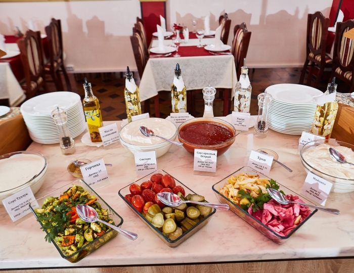 Обеденный зал - Санаторий «Центросоюз» Кисловодск