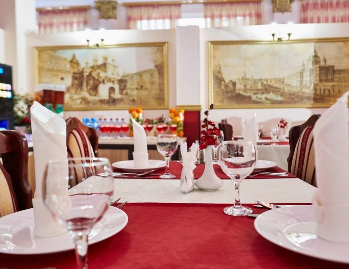 Обеденный зал - Санаторий «Центросоюз» Кисловодск