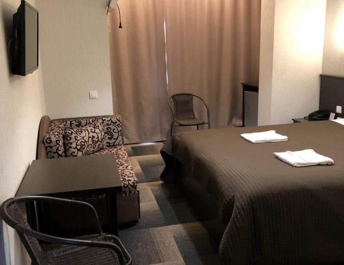 Номер стандарт с 1 двуспальной кроватью (с завтраком) - Мини-отель John Gold / Джон Голд Анна