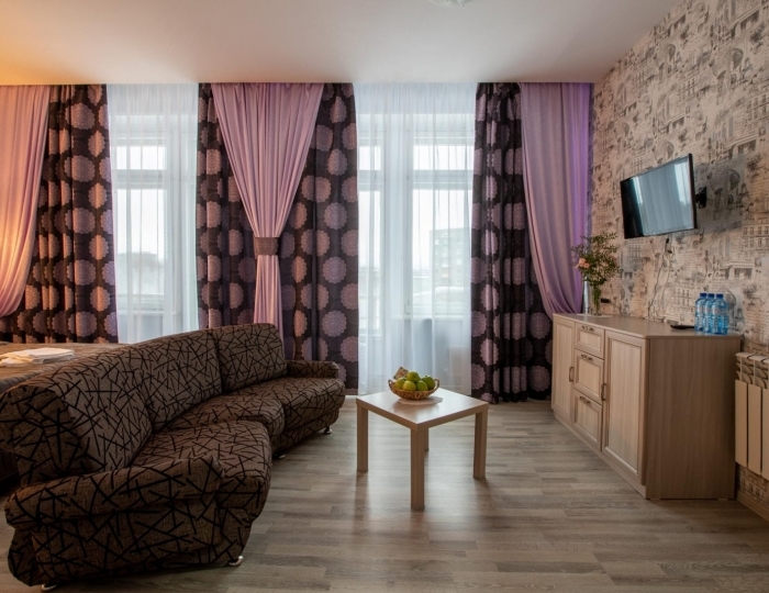 Номер комфорт с 1 двуспальной кроватью - Арт-санаторий «Изовела» Апатиты