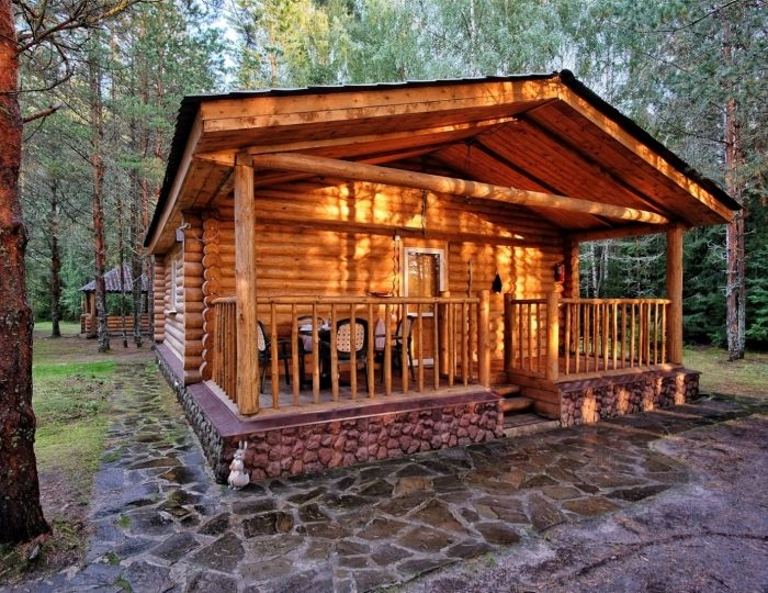 Однокомнатный коттедж - База отдыха «Селигерское Заплавье»