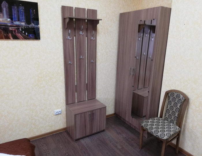 Номер комфорт с 1 односпальной и 1 двуспальной кроватью - Мини-отель «Олимп» Элиста