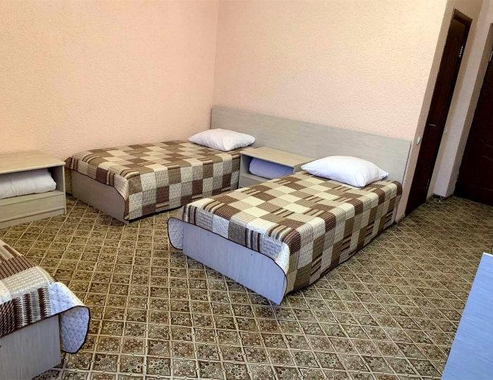 Номер эконом с 4 односпальными кроватями - Отель «Русская тройка» Дивеево