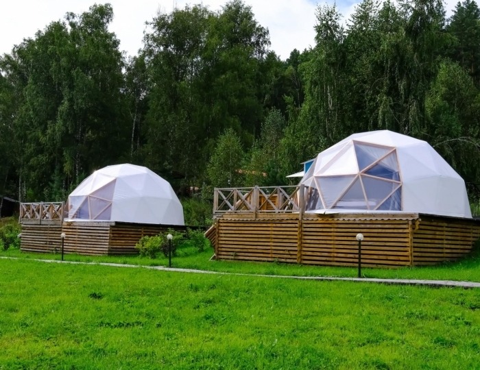 Глэмпинг Sfera / Сфера Бирюзовая Катунь