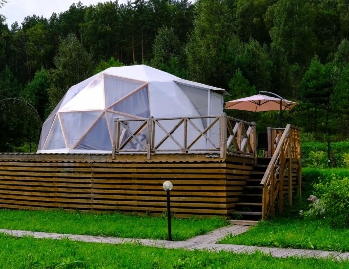 Глэмпинг Sfera / Сфера Бирюзовая Катунь