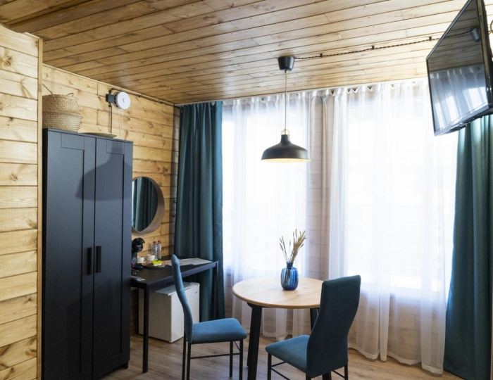 2-местный номер люкс бизнес (с завтраком) - Гостиница BaikalWood Eco Hotel & Spa / Байкал Вуд Эко-отель и СПА