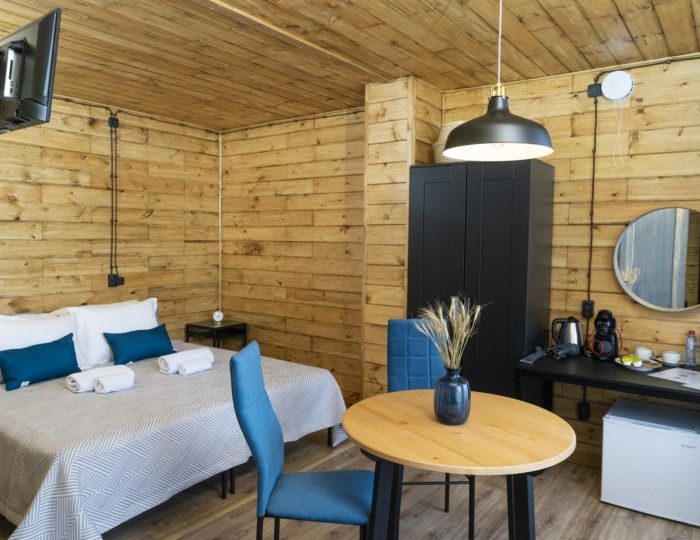 2-местный номер люкс бизнес (с завтраком) - Гостиница BaikalWood Eco Hotel & Spa / Байкал Вуд Эко-отель и СПА